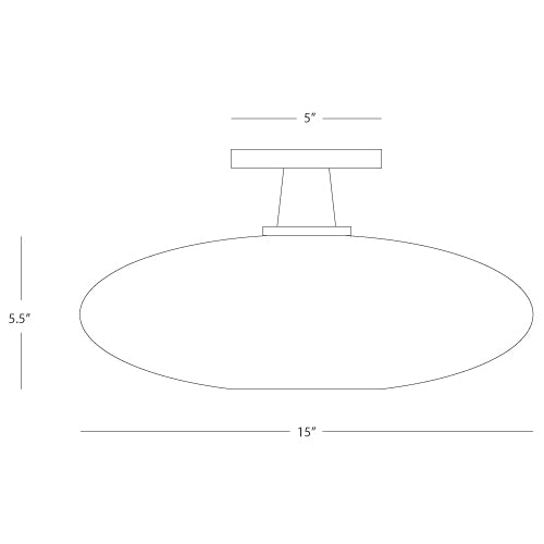Flush Mounts-Robert Abbey-S2039