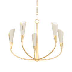 Chandeliers-Hudson Valley-3155-VGL/SSD