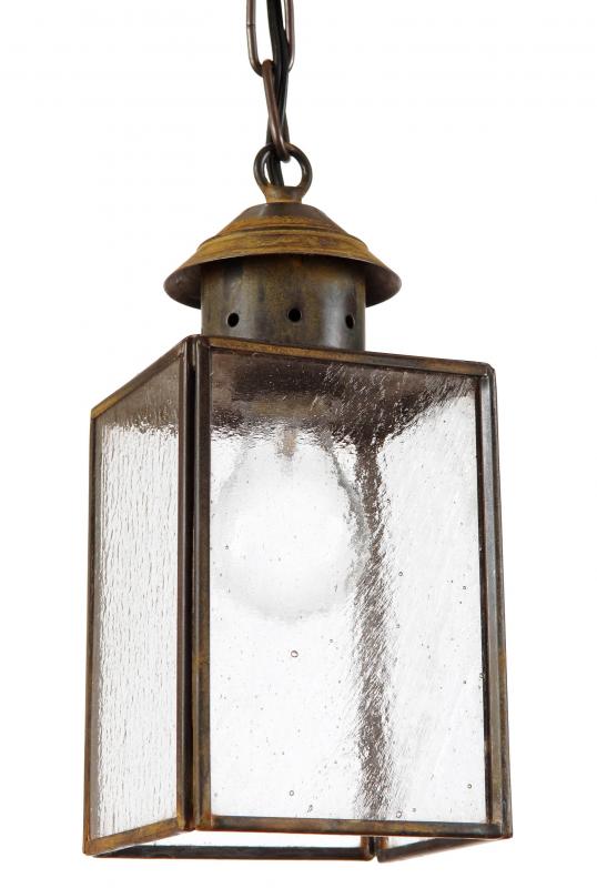 3642 Old English Mini 4.75"W Hanging Outdoor Lantern