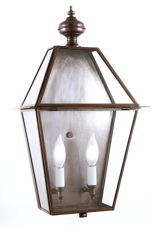 4021-H Essex Large 11.75"W Outdoor Pocket Wall Lantern with Glass Top