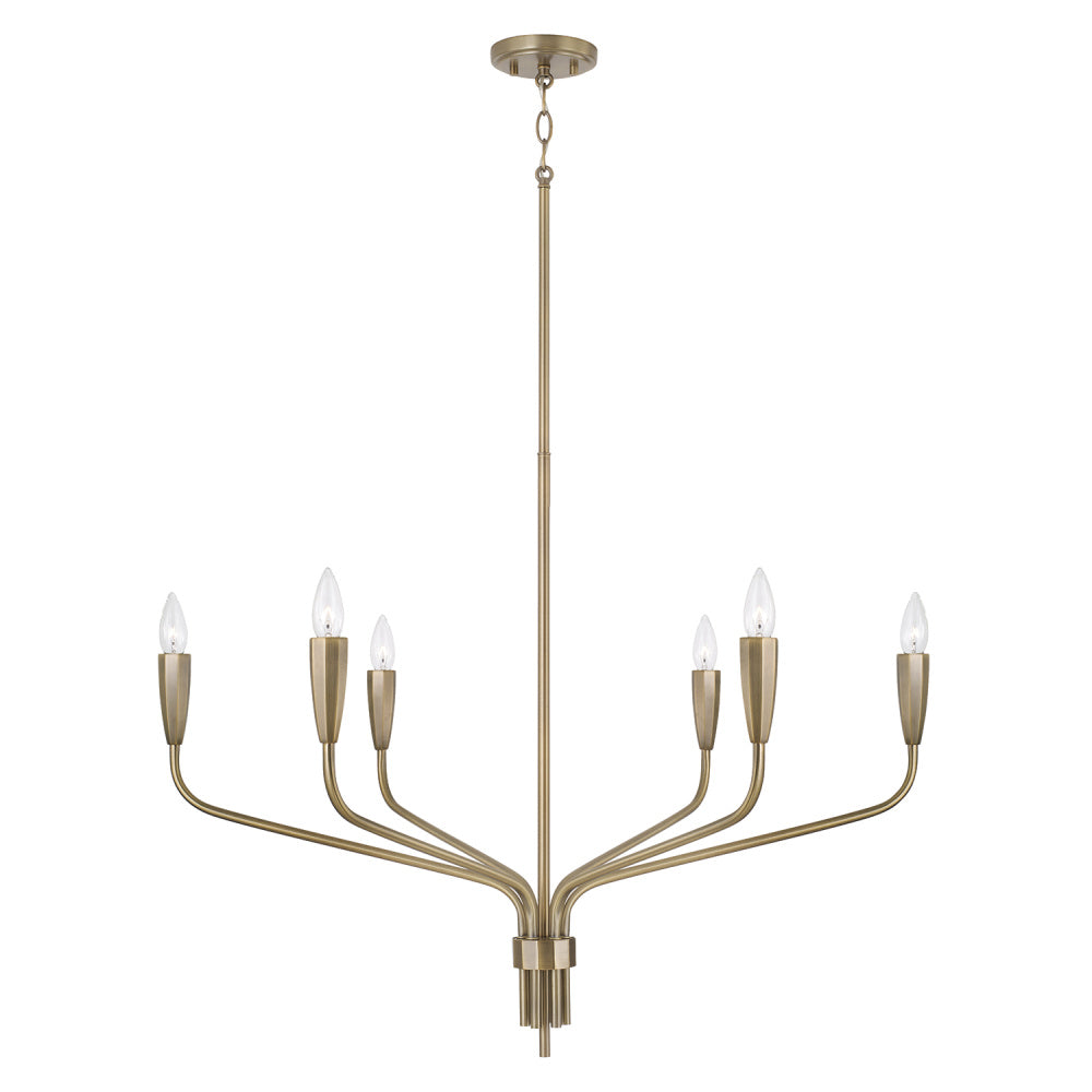 Palmer 6-Light Chandelier (460461) | Capital Lighting