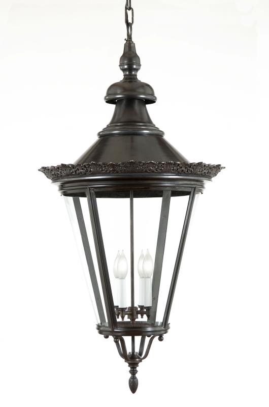 4932 Crown Copenhagen Large 18"W Hanging Outdoor Lantern