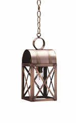 Adams Culvert Top X Bars Outdoor Hanging Lantern 6032