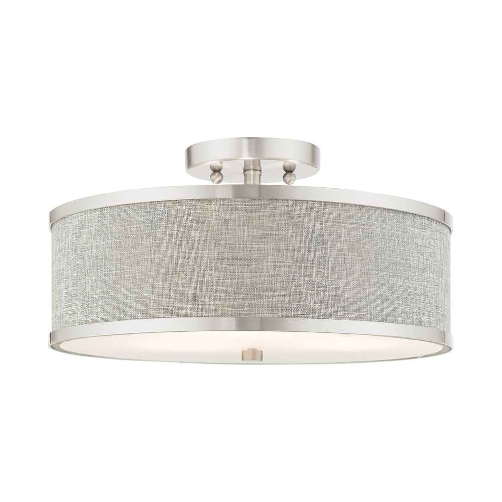 Semi-Flush Mts.-Livex Lighting-60423-91