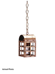 Adams Culvert Top H Bars Outdoor Hanging Lantern 6112