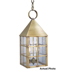 York Pyramind Top H Bars Outdoor Hanging Lantern 7142