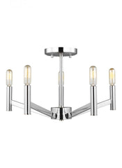 Semi-Flush Mts.-Visual Comfort & Co. Studio Collection-7724305