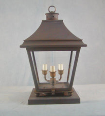 Forte Outdoor Post Lantern 8831PIER