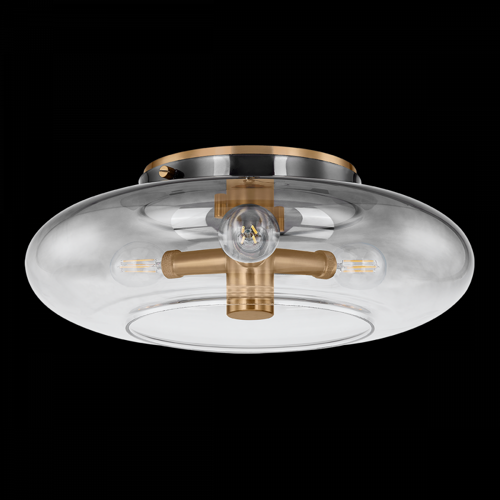Flush Mounts-Troy-C2915-PBR