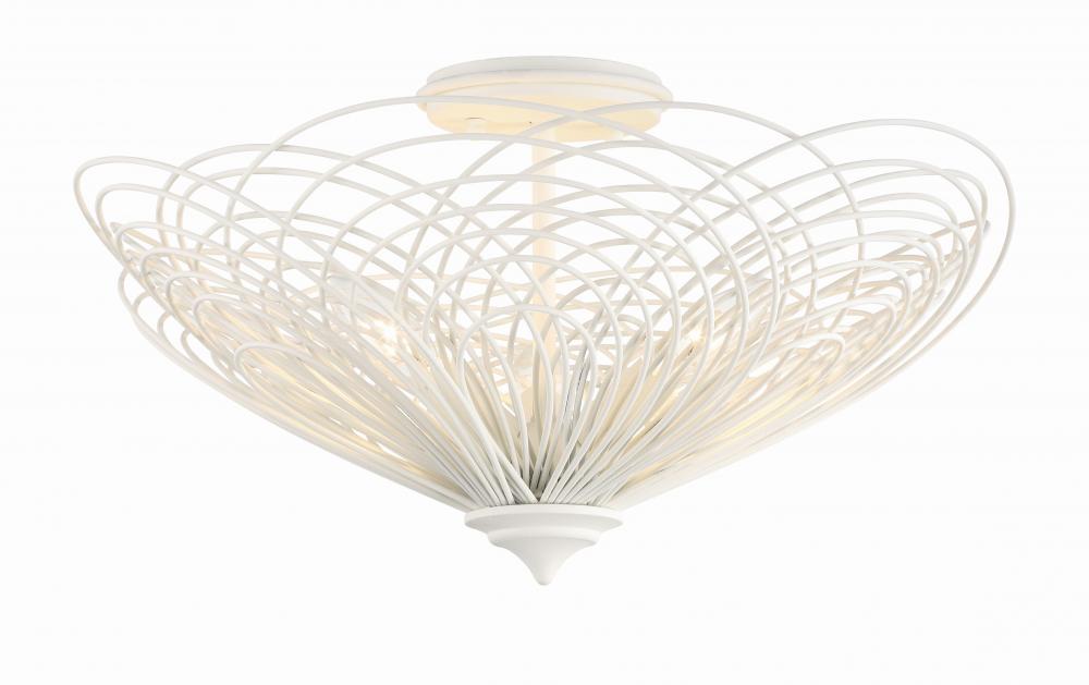 Semi-Flush Mts.-Crystorama-DOR-B7703