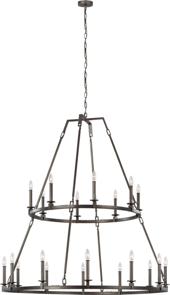 Chandeliers-Visual Comfort & Co. Studio Collection-F3217/20SMS