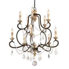 Chandeliers-Troy-F3516-PZ/DG