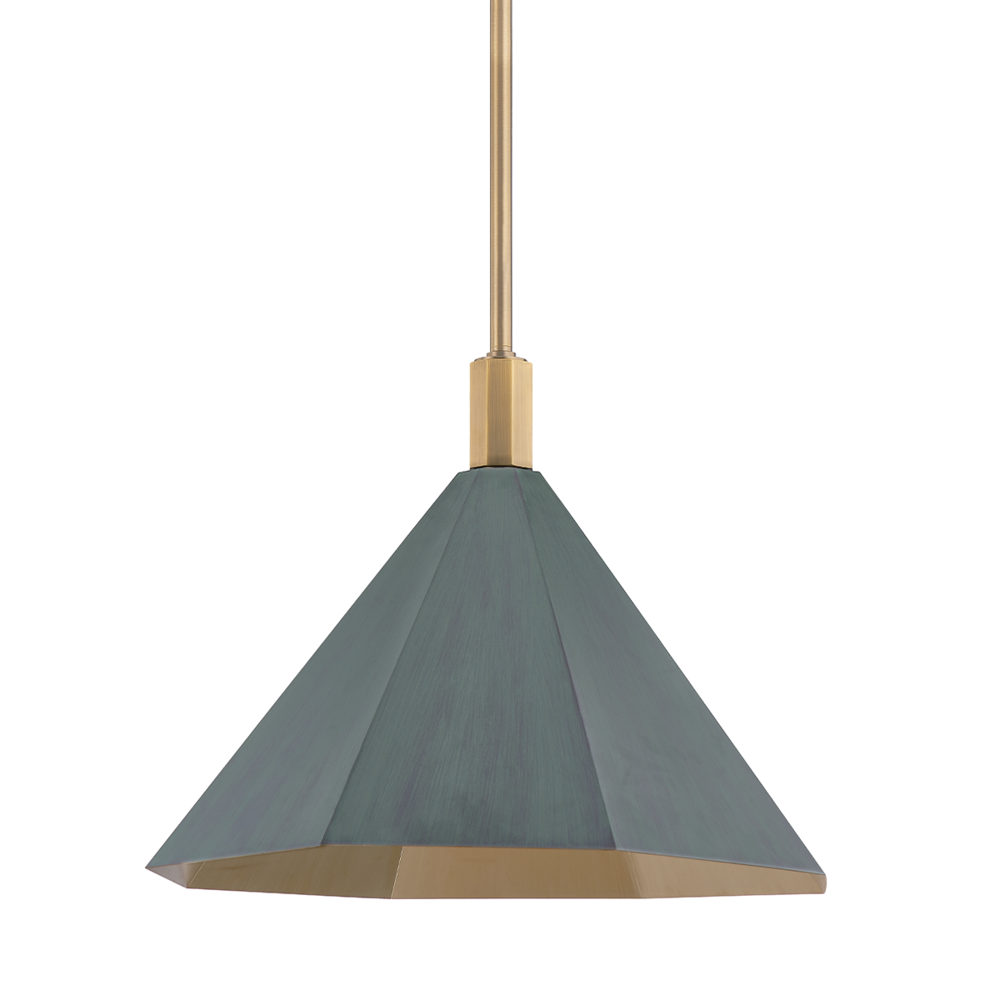 Huntley Pendant (F8322-PBR/VER) | Pendants by Troy Lighting