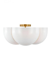 Semi-Flush Mts.-Visual Comfort & Co. Studio Collection-LXF1004