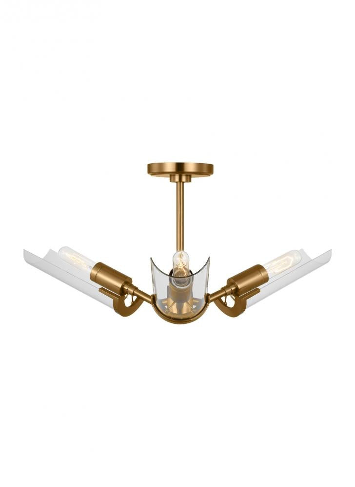 Flush Mounts-Visual Comfort & Co. Studio Collection-TF1023