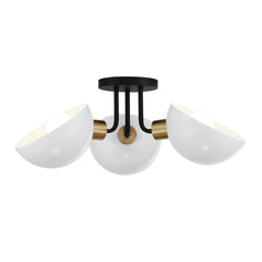 Flush Mounts-Crystorama-GIG-810