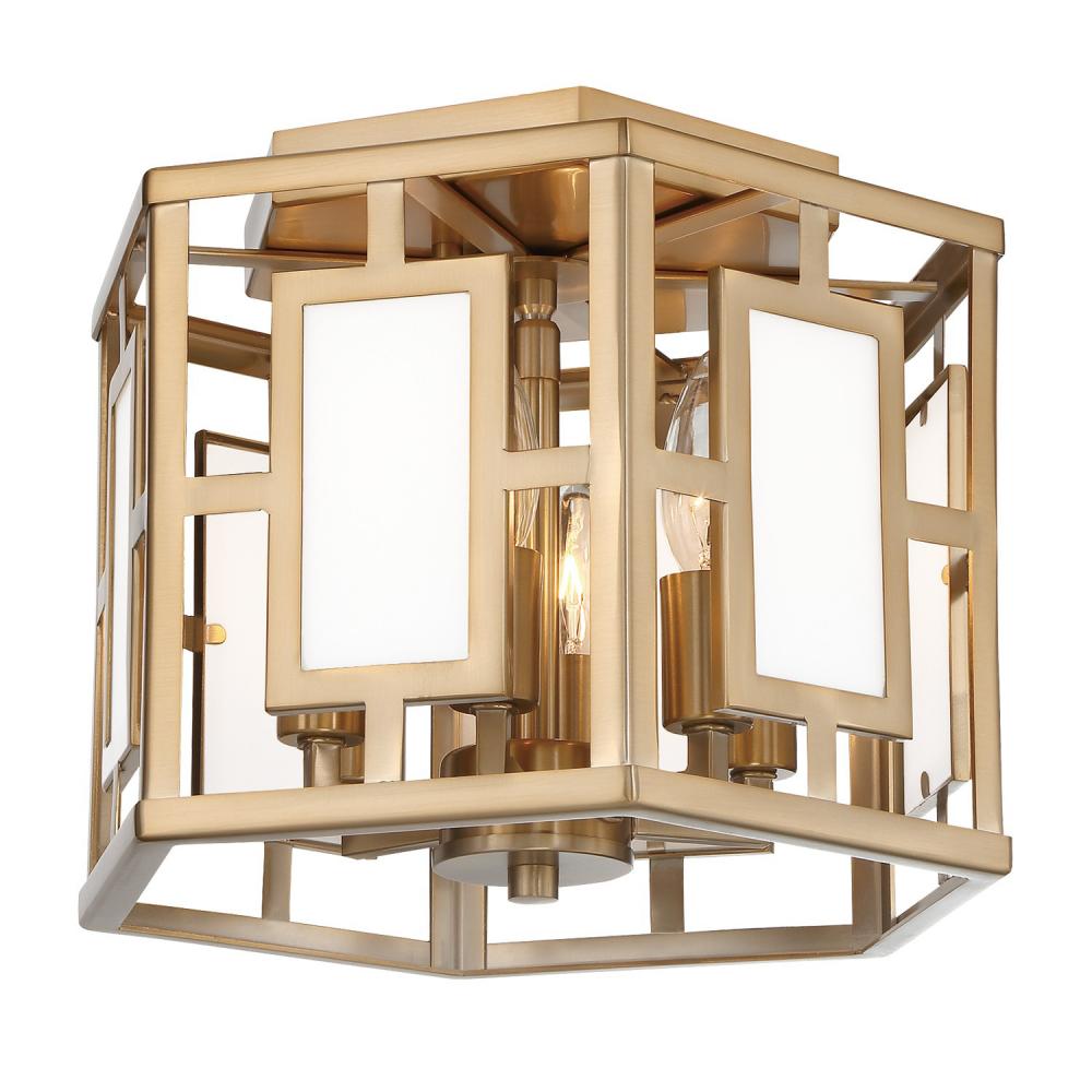 Flush Mounts-Crystorama-HIL-990