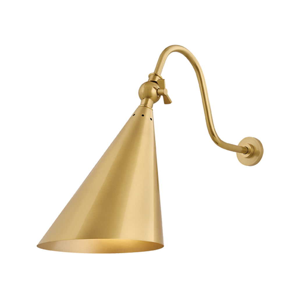 Sconces-Mitzi by Hudson Valley Lighting-HL285101-AGB