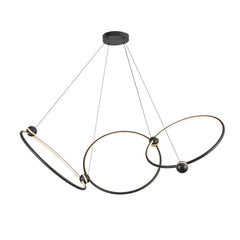 Chandeliers-Kuzco Lighting Inc-CH17703-BK