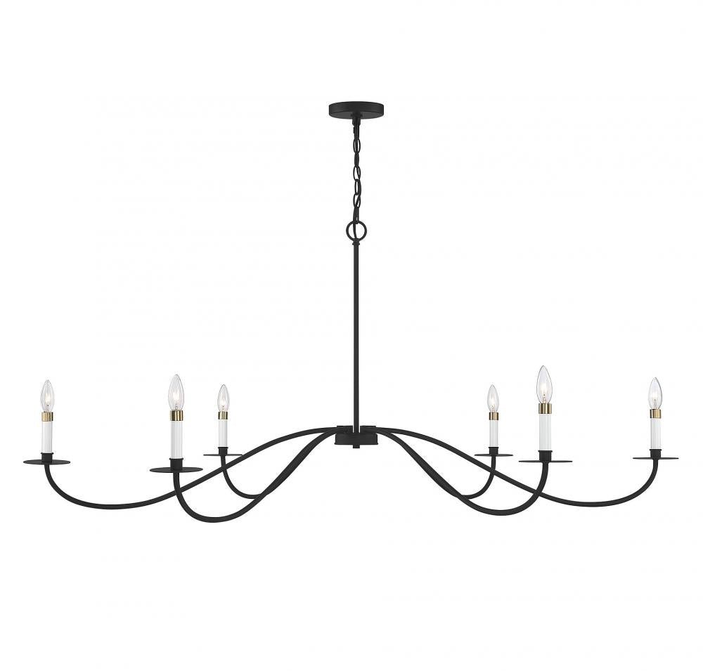 Chandeliers-Savoy House Meridian-M100105MBK