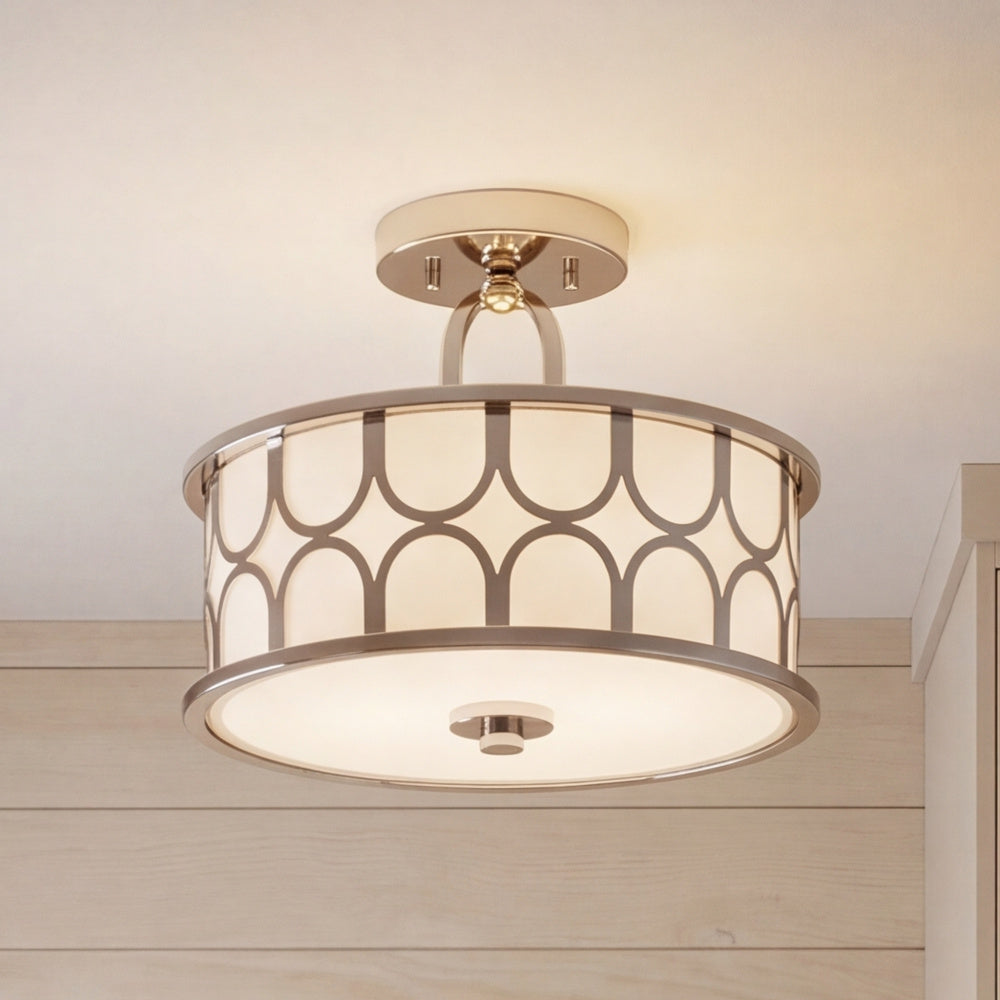 Semi-Flush Mts.-Savoy House Meridian-M60015NB