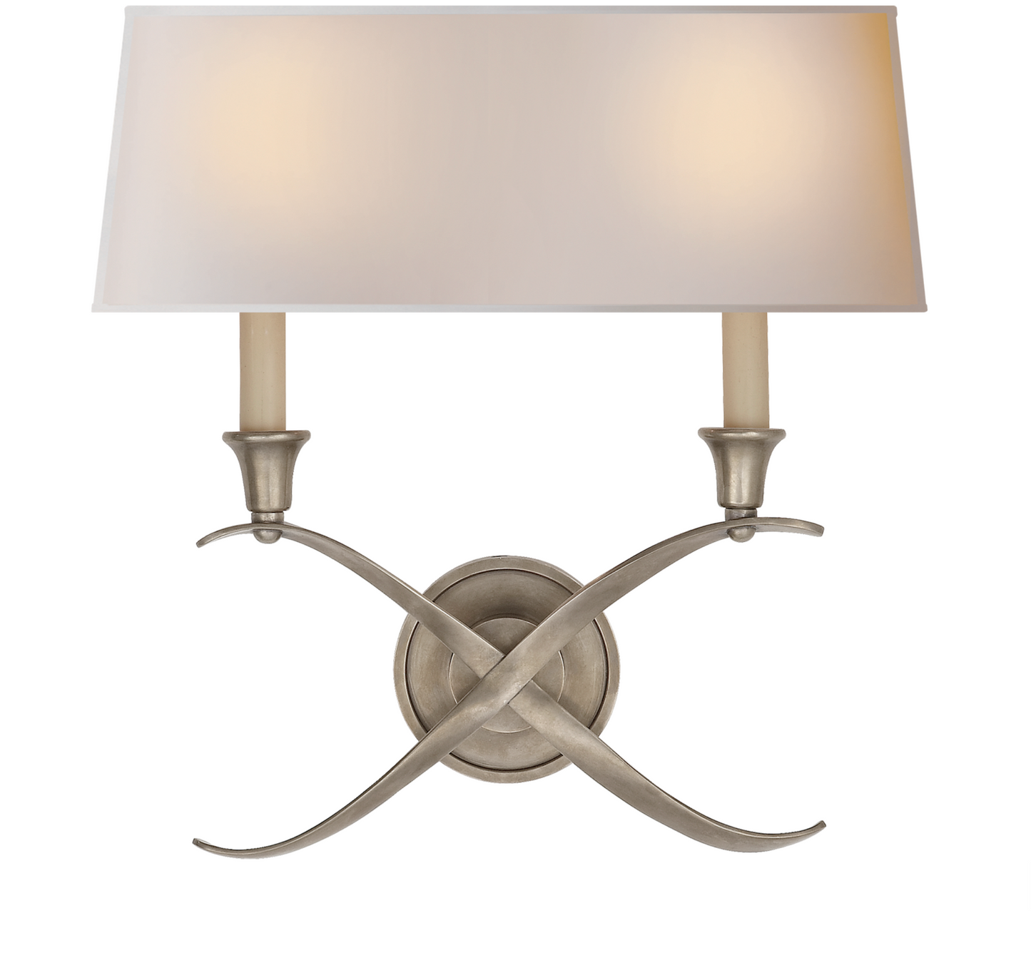 E.F. Chapman Cross Bouillotte Large Sconce CHD1191 OPEN BOX