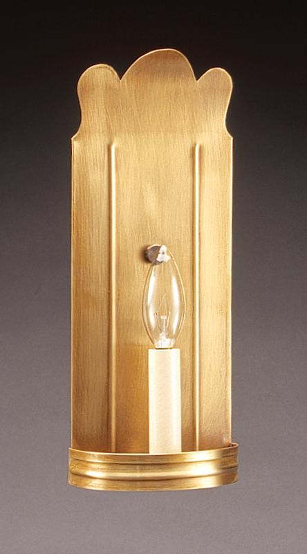 Scallop Top Wall Sconce 103