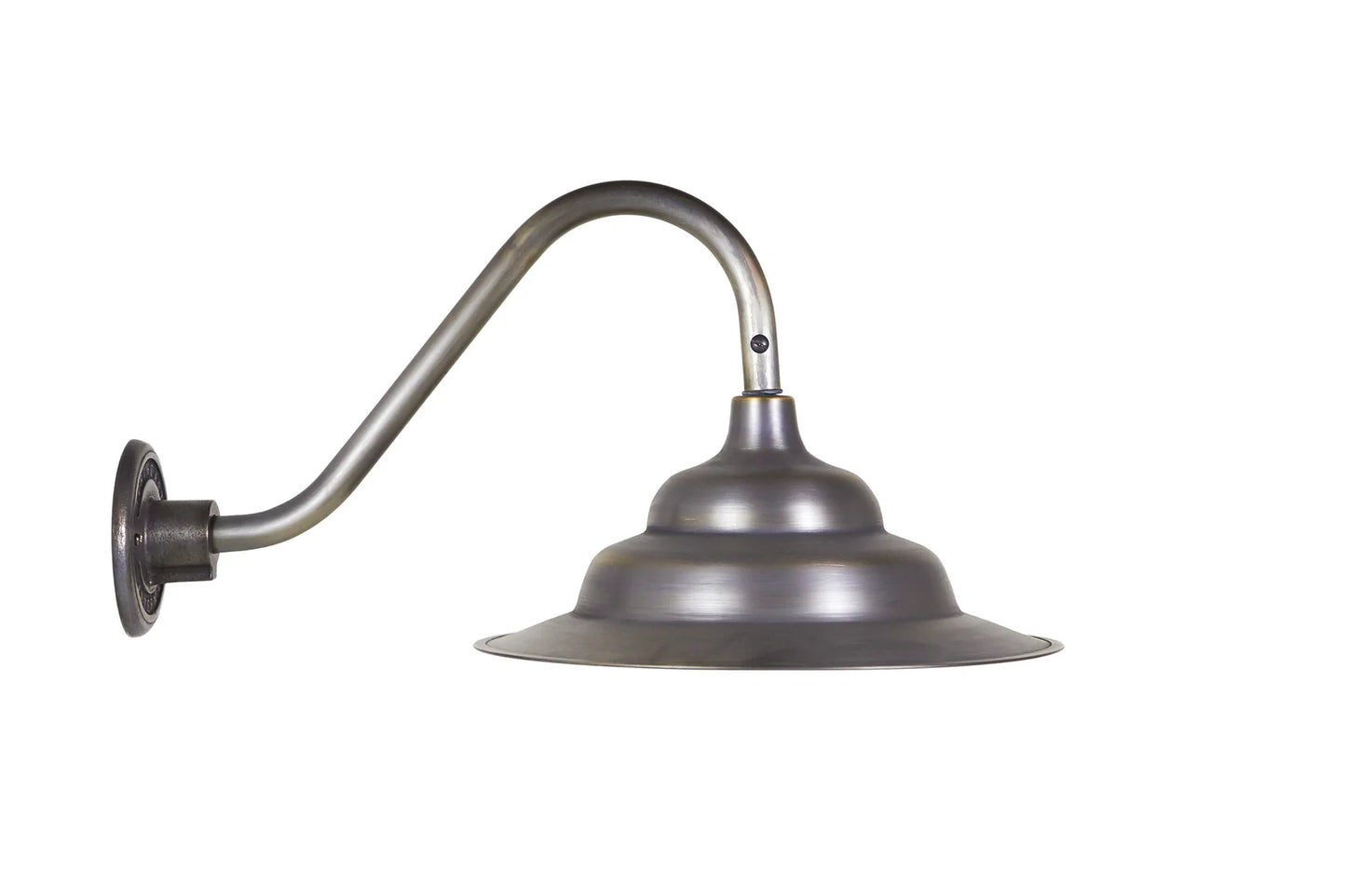 Barn Outdoor Wall Lantern with Tiered Shade 11026