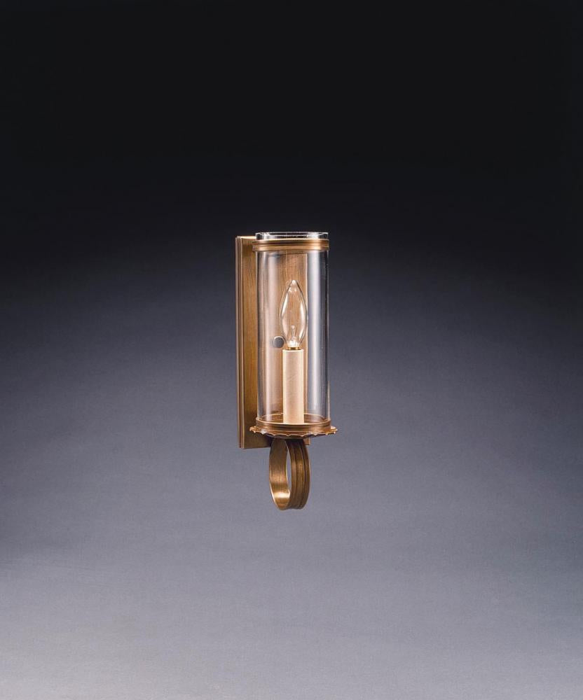 Wall Sconce with 3" x 8" Glass Cylinder 115