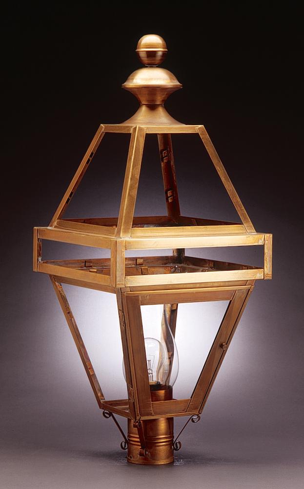 Boston Outdoor Post Lantern with Chimney 1223