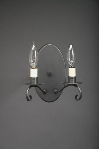 Wall Sconce 2 Down Curved Arms 162