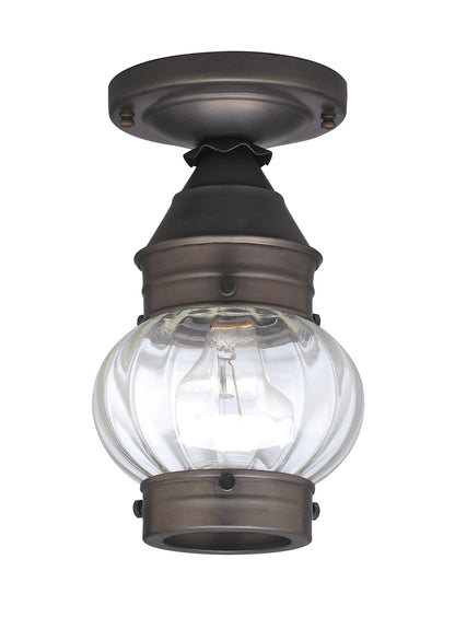 Onion Outdoor Flush Mount with No Cage 2014