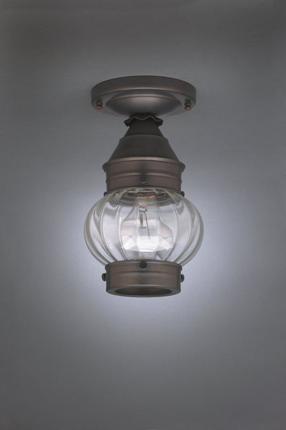 Onion Outdoor Flush Mount with No Cage 2014