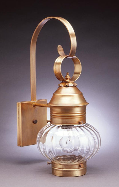 Onion Outdoor Wall Lantern with No Cage 2031