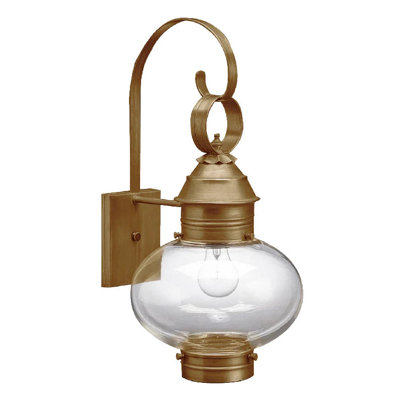 Onion Outdoor Large Wall Lantern with No Cage 2041