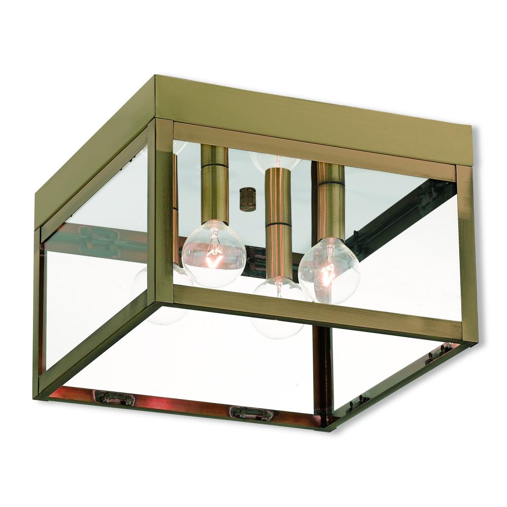 Exterior|Flush Mounts-Livex Lighting-20589