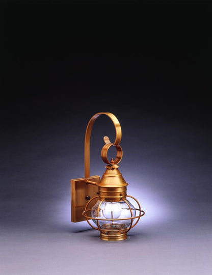 Caged Onion Outdoor Wall Lantern 2511