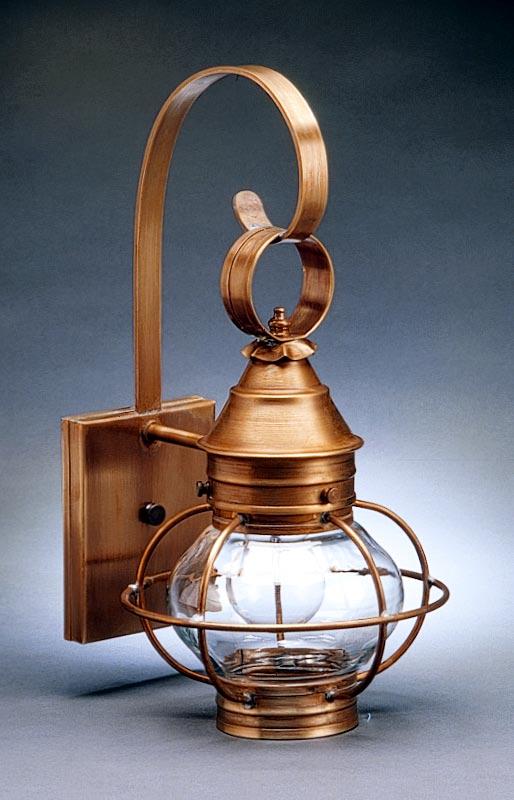 Caged Onion Outdoor Wall Lantern 2511