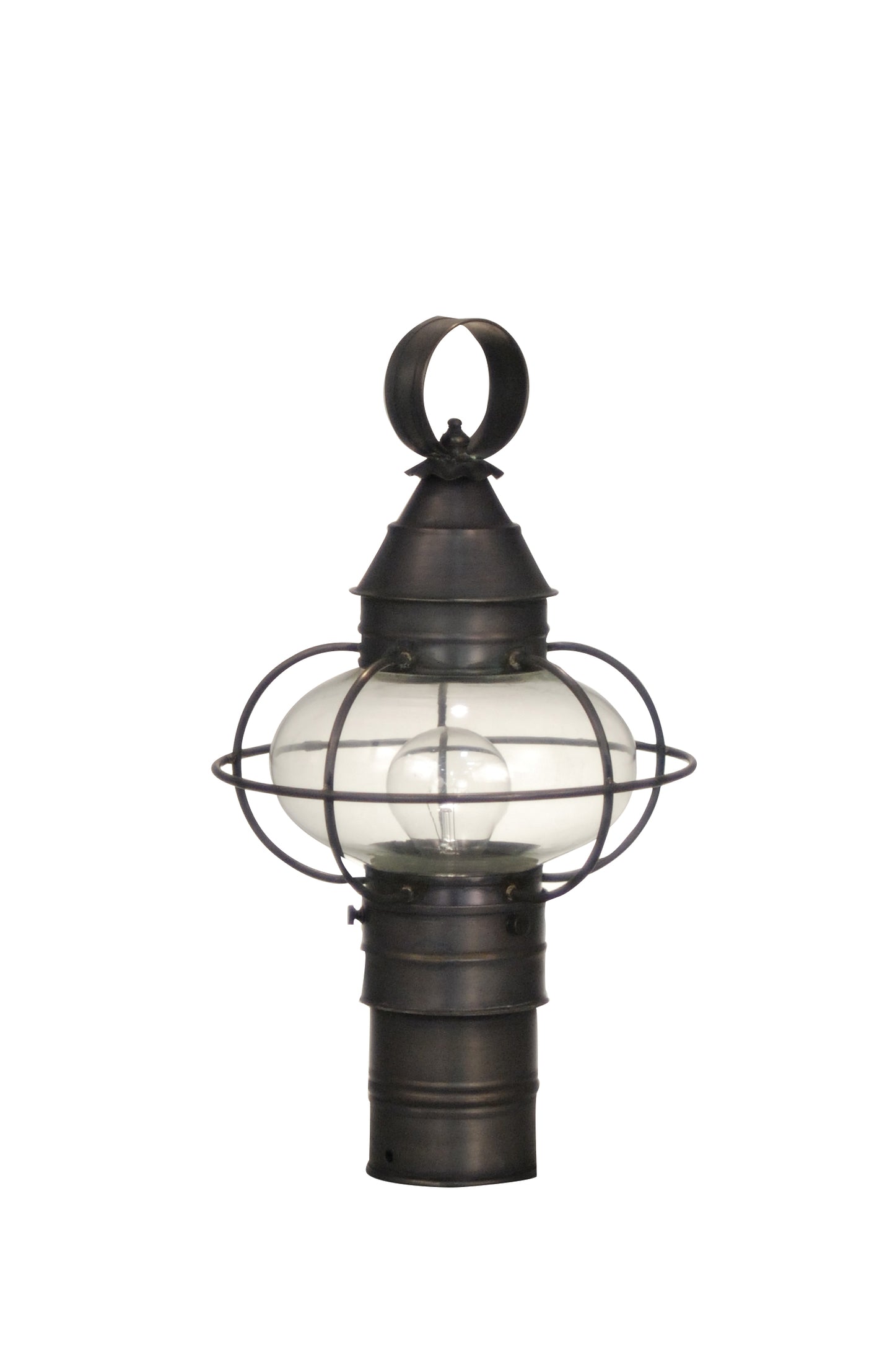 Caged Onion Outdoor Post Lantern 2523