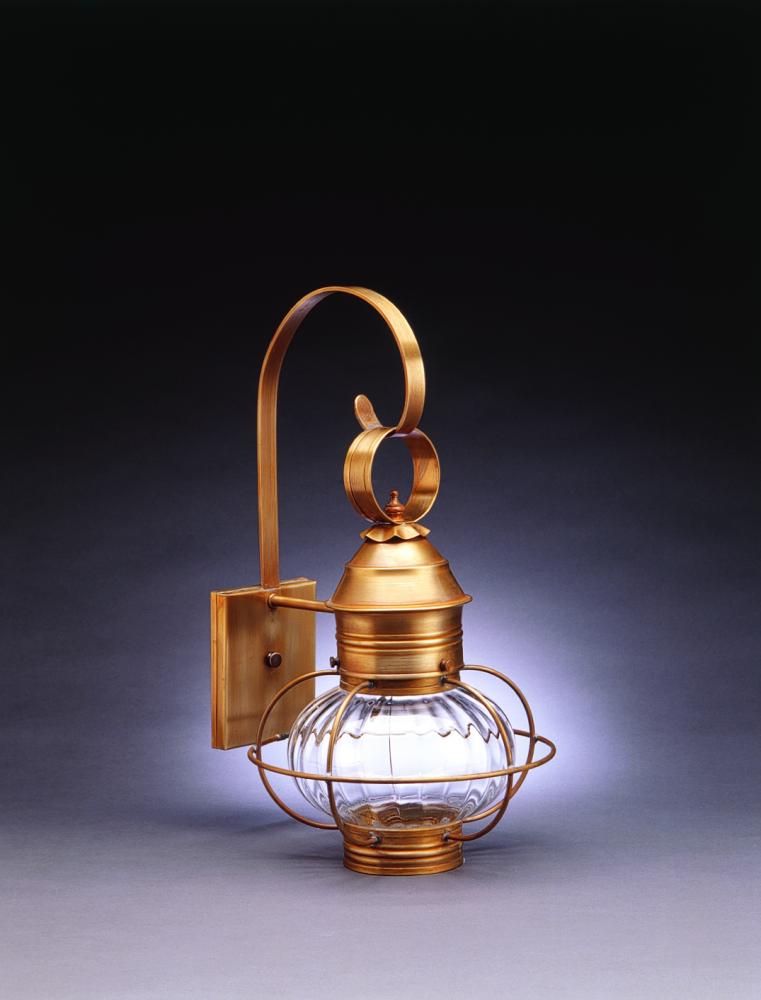 Caged Onion Outdoor Wall Lantern 2531