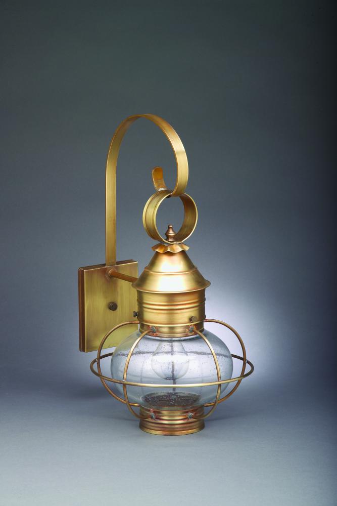 Caged Onion Outdoor Wall Lantern 2531