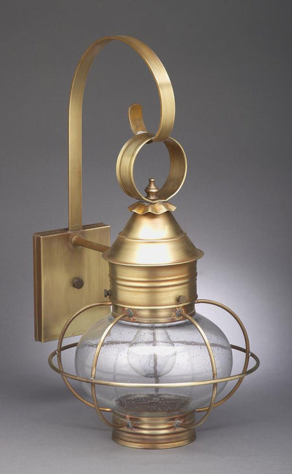 Caged Onion Outdoor Wall Lantern 2531