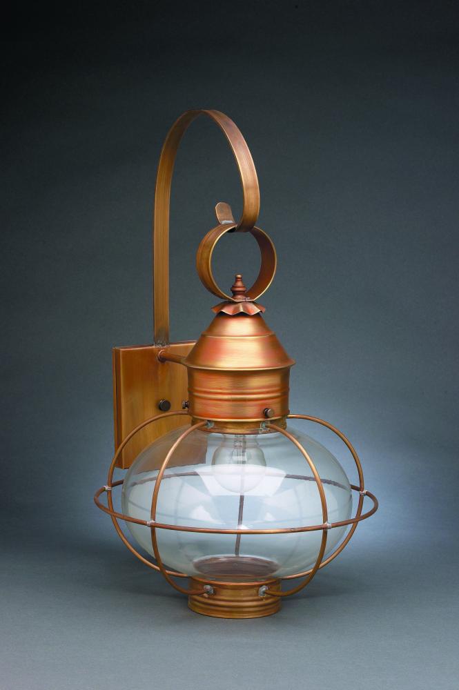 Caged Onion Outdoor Wall Lantern 2541