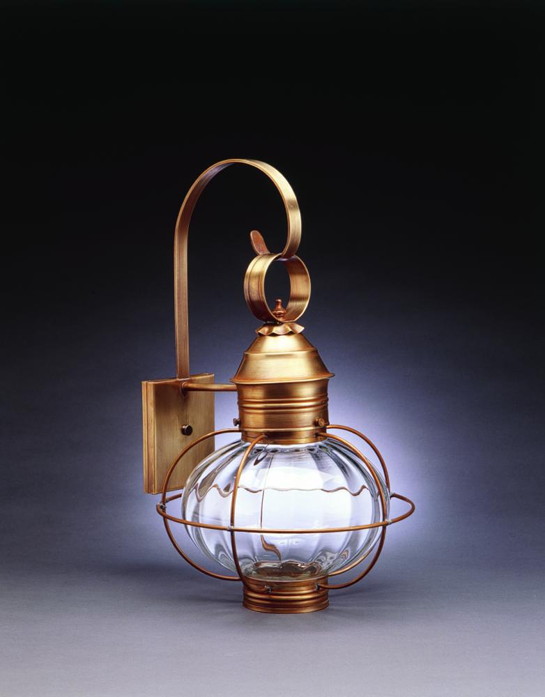 Caged Onion Outdoor Wall Lantern 2541