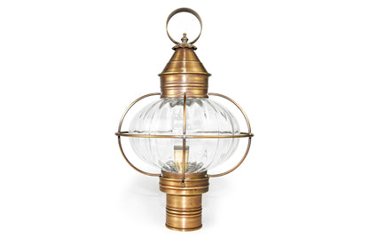 Caged Onion Outdoor Post Lantern 2543