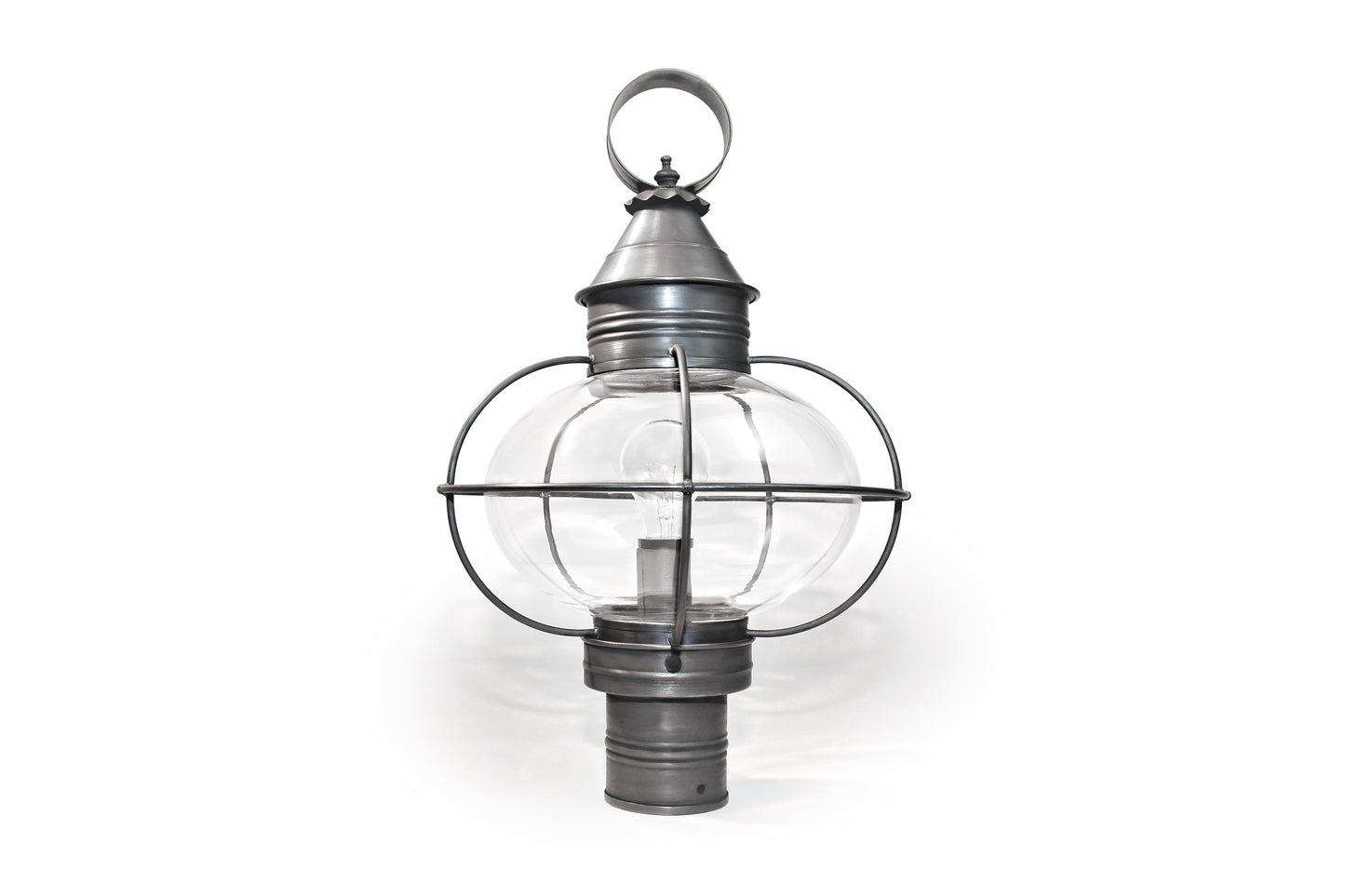 Caged Onion Outdoor Post Lantern 2543