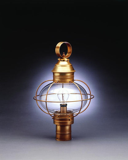 Caged Onion Outdoor Post Lantern 2543