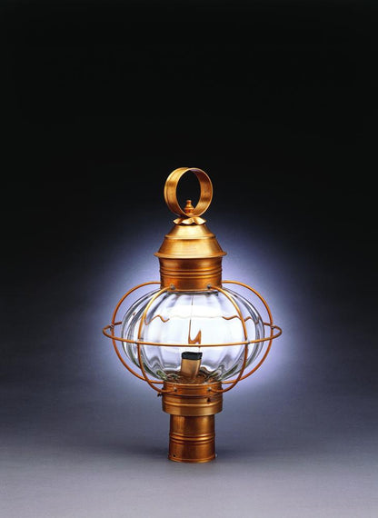 Caged Onion Outdoor Post Lantern 2543 Quickship