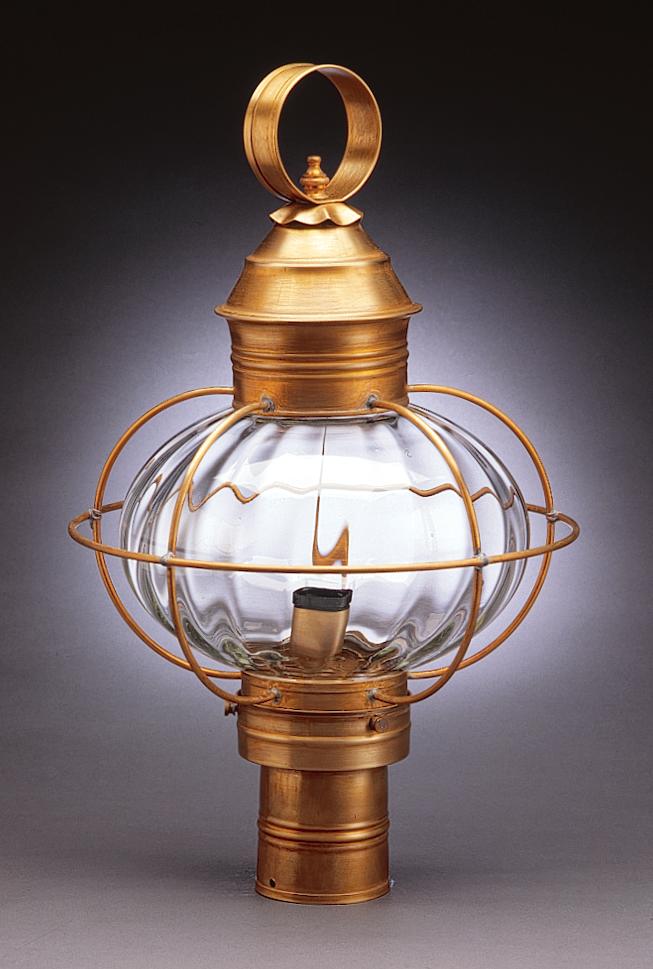 Caged Onion Outdoor Post Lantern 2543