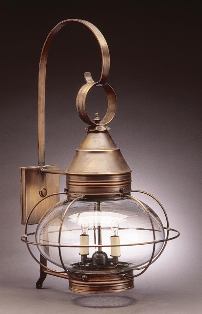 Caged Onion Outdoor Wall Lantern 2571